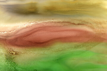 Fototapeta premium Abstract background with green stains