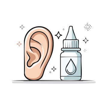 Ear and Ear Drops Icon