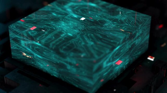 abstract cube background