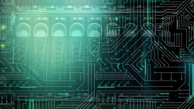 circuit board background