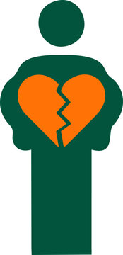 Heart icon set Love, romance, hearts, romantic, falling in love, sympathy