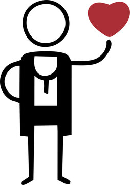 Heart icon set Love, romance, hearts, romantic, falling in love, sympathy