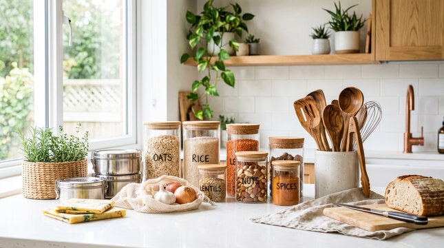 Eco Friendly Kitchen Pantry Storage