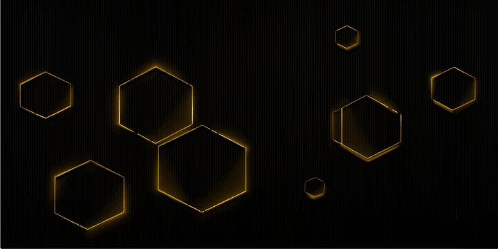 Abstract vector background featuring a 3d geometric honeycomb pattern and hexagonal structure design for business technology or science concept illustration with soccer ball elements