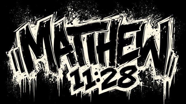 Bible Verse - Matthew 11:28