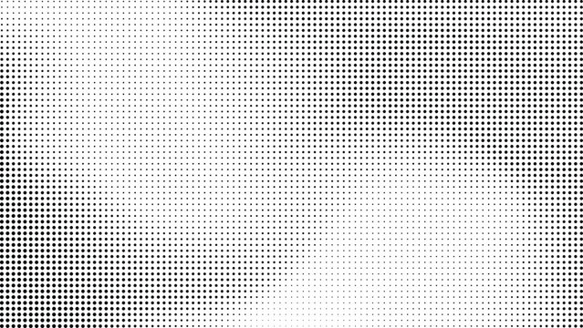 Illustration of Halftone mesh screen texture background pattern.