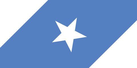 Obraz premium Accurate flag background of Somalia