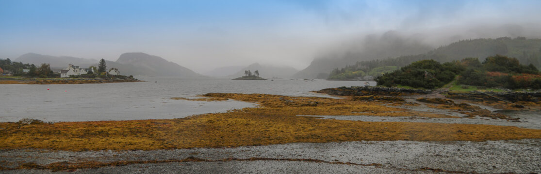 Plockton Bay in the mist
