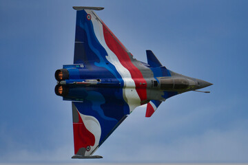 Fototapeta premium Rafale Solo Display 2026 post combustion