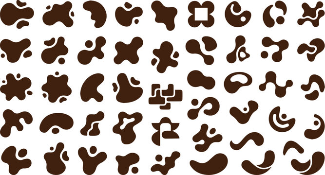 coffee beans seamless pattern
