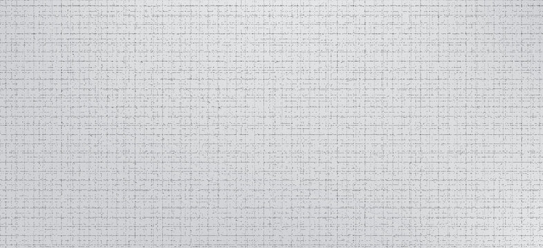 Abstract White Fabric Texture Background with Hand Drawn Cross Line Pattern Minimal Linen Surface Seamless Modern Wallpaper Design