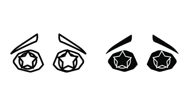 Military rank insignia with stars on sleeve epaulettes