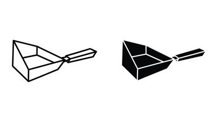 Isometric bucket and shovel illustration © Jahidul