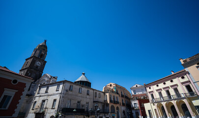 Fototapeta premium Teano, Campania. Glimpses of the historic center