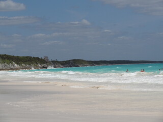 Fototapeta premium Tulum Archaeological Site and Beach, Mexico