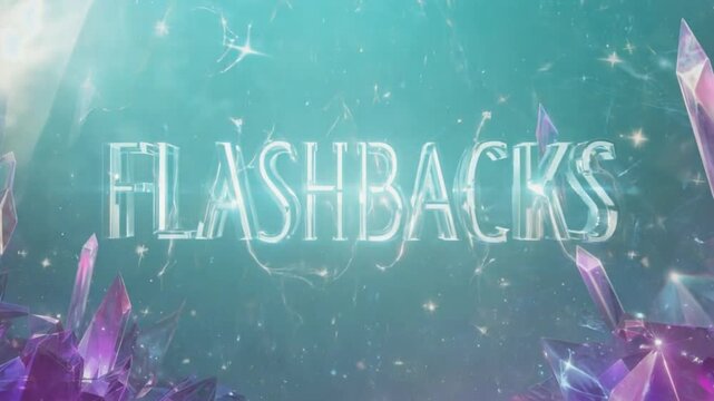 Conceptual video with the concept of flashbacks. Flashbacks and memory.
