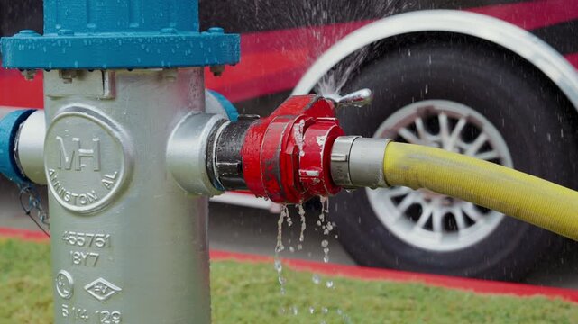 Fire Hydrant Leaking Water