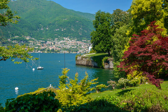 vista panoramica sul lago italiano