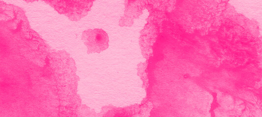 Pink watercolor texture with organic shapes and soft pastel color transitions, perfect for artistic backgrounds and creative design elements.