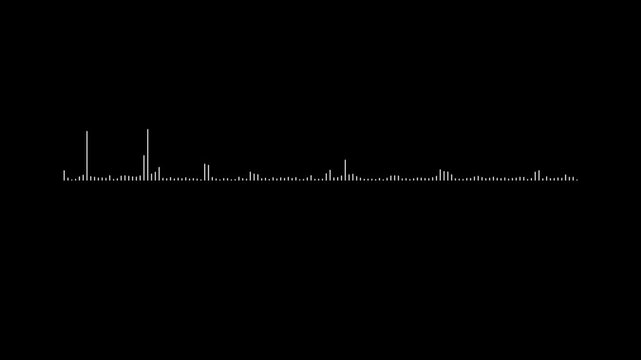 circular audio spectrum animation with vibrant sound frequencies and pulsing music equalizer effects black background, 4k video