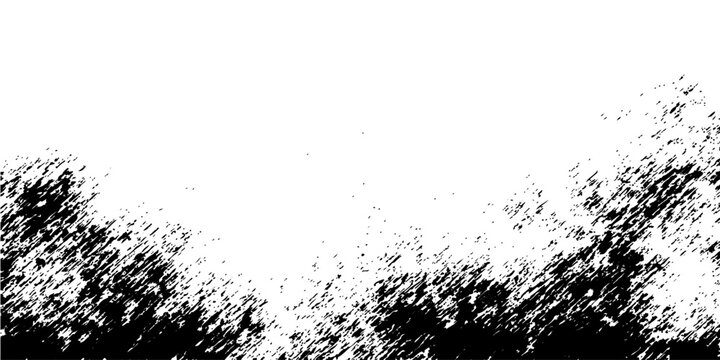 Vector Abstract monochrome expressive textured composition evoking sense rawness artistic expression. 