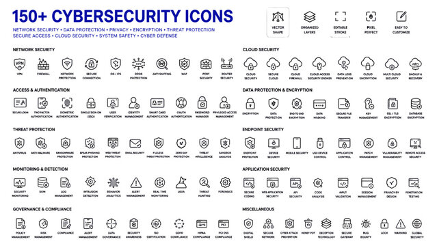 Extensive collection of diverse social media icons featuring various styles like rounded square filled and outlined designs for professional digital marketing and web interface design projects