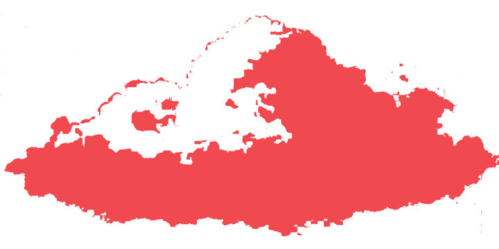 Vector illustration of Switzerland and Canada maps with national flags and world geography design
