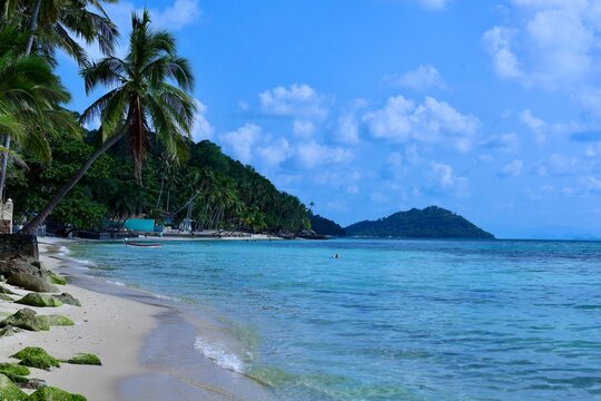 Plage tropicale paradisiaque &agrave; Koh Samui en Tha&iuml;lande