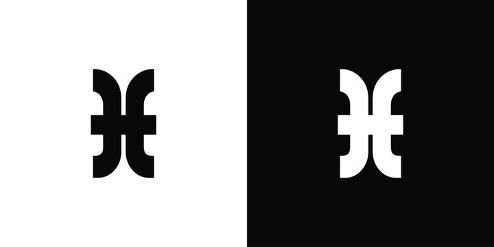 Strong and unique letter BE initials logo design