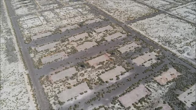This is an aerial view of a unique piece of american history.  The drone video shows an unusual perspective of the Topaz Japanese internment camp.  This is located in Utah near Delta. 