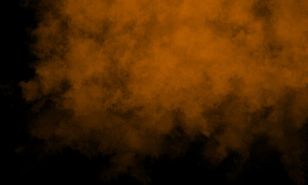 Abstract Fire Cloud Overlay Background With Moody Smoke Texture