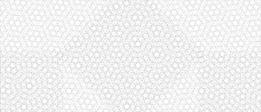 Seamless Isometric Triangle Grid Pattern &mdash; Geometric Line Background