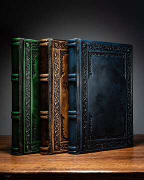 old book on wooden background