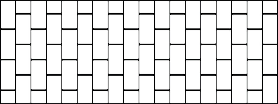 Pattern Cobble Texture, Pattern Cobblestone Tile, Pattern Stone Paver. Rustic Outdoor Surface Concept with Decorative Masonry Architecture Style.
