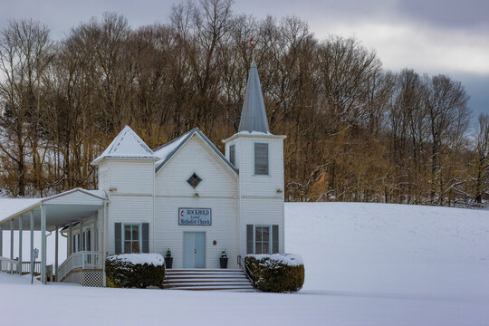 Winter scenes in North eastern Tennssee, USA