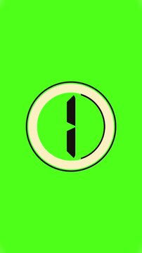 Green Power Button Icon on Abstract Background with Shiny 3D Web Symbol Vector Illustration Design