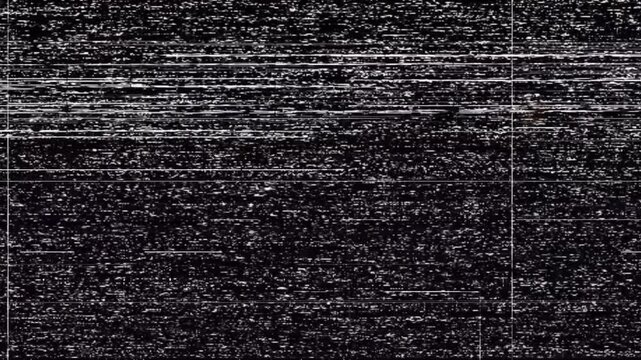 fast moving VHS glitch overlay background.
