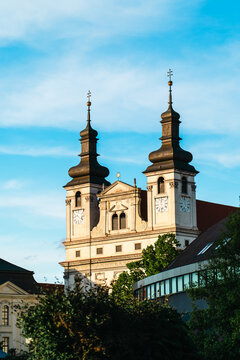 Baroque Cathedral of St John the Baptist in Trnava Slovakia