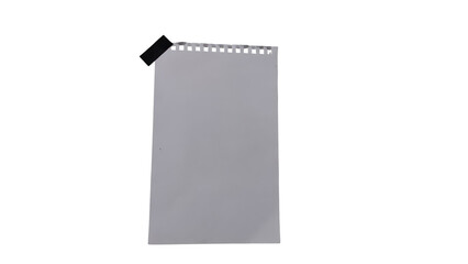 Gray laptop sleeve standing upright isolated on transparent background © MDJAHIDHASAN