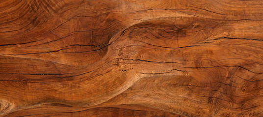Fototapeta premium Close-up view of a beautifully textured wooden surface, showcasing natural grains and patterns. Ideal for backgrounds or design elements.