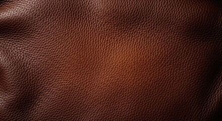 Fototapeta premium Brown leather texture with animal print pattern background