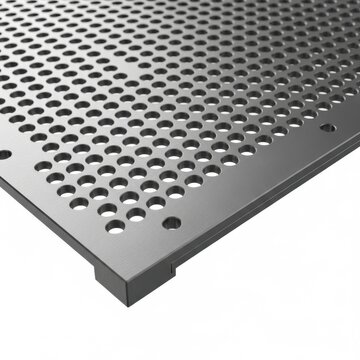 Perforated Metal Sheet with Circular Holes