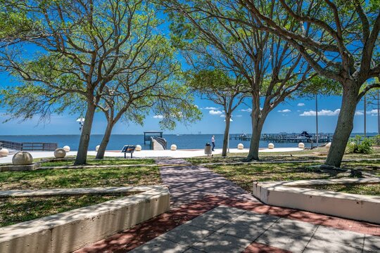 historic downtown Titusville, Florida