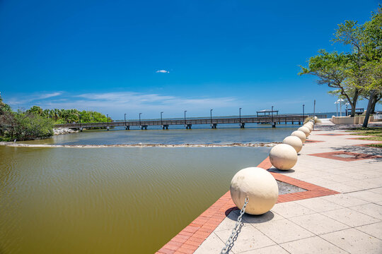 historic downtown Titusville, Florida