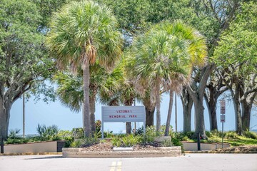 Fototapeta premium historic downtown Titusville, Florida