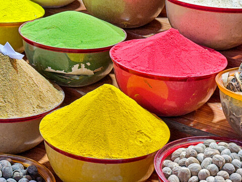Bowls Of Spices