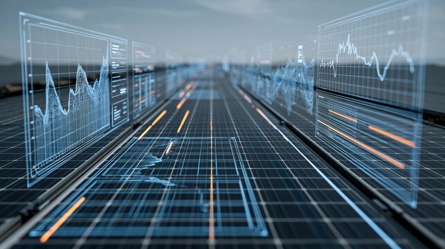Quantum Graphs: A Futuristic Stock Market Dashboard