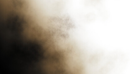 Sand, dust, brown, natural, smoke dust PNG with brown sandstorm cloud and textured explosion. This PNG Overlay is transparent, ideal © kastanka