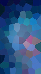 Obraz premium Mosaic pattern with various shades of blue and pink polygons abstract design