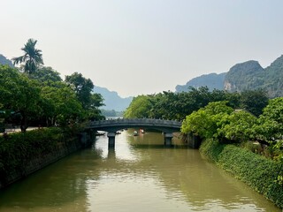 Fototapeta premium Ninh Binh in northern Vietnam